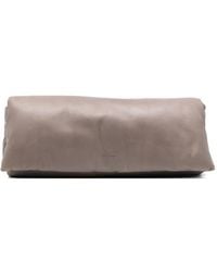 Rick Owens - Padded Leather Clutch Bag - Lyst
