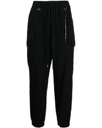 MASTERMIND WORLD - Embroidered-logo Cargo Trousers - Lyst