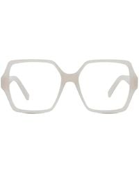 Givenchy - Brille Mit Oversized-Gestell - Lyst