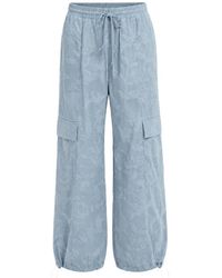 Jonathan Simkhai - Georgiana Embroidered Cargo Pants - Lyst
