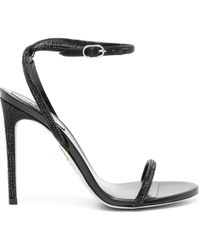 Rene Caovilla - Ellabrita 105mm Crystal Sandals - Lyst