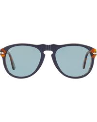 Persol Occhiali da sole modello aviator - Blu