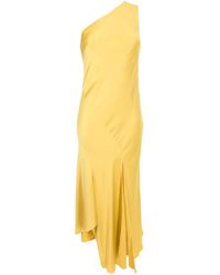 Lethicia Bronstein - Asymmetrische Midi-Jurk - Lyst