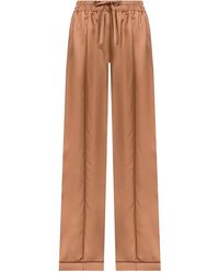 Tom Ford - Drawstring Silk Trousers - Lyst