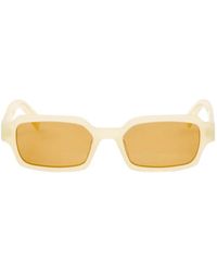Retrosuperfuture - Carino Canarino Rectangle-Frame Sunglasses - Lyst