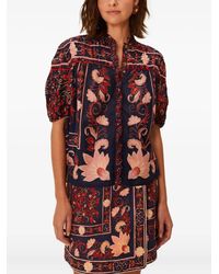 FARM Rio - Top A Fiori Con Bottoni - Lyst