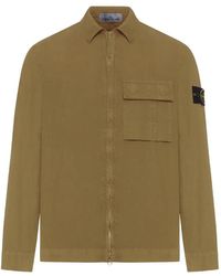 Stone Island - Jacket With Flap Pocket - Lyst