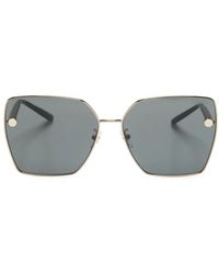 Versace - Oversize-Frame Sunglasses - Lyst