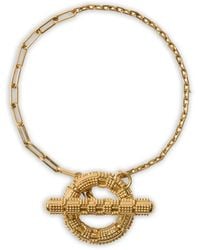 Burberry - Check Granulation T-Bar Bracelet​ - Lyst