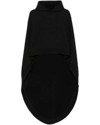 Balenciaga - Oversized Asymmetric Hooded Cape - Lyst