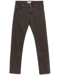 Jacob Cohen - Logo-Patch Slim-Fit Jeans - Lyst