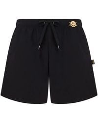 Moschino - Smiley Nylon Swim Boxer Shorts - Lyst
