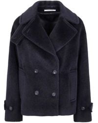 Tagliatore - Doppelreihige Sheila Jacke aus Alpakawollgemisch - Lyst