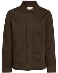 GANT - Button-Up Patch-Pocket Shirt Jacket - Lyst
