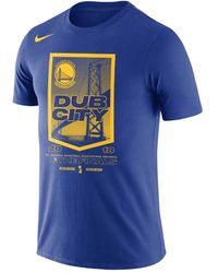 Nike - Nba Gs Warriors 2018 Nba Finals Bound City Dna T-Shirt - Lyst