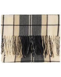 Barbour - Hailes Tartan Fringed Scarf - Lyst
