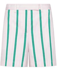 Thom Browne - Short Chino Repp En Popeline À Rayures - Lyst