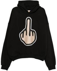 PDF - Graphic-Print Hoodie - Lyst