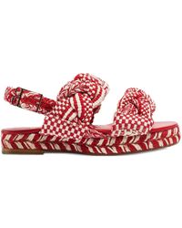 ANTOLINA PARIS - Adelita Braided-Straps Sandals - Lyst