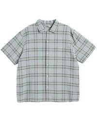 YMC - Malick Short-Sleeve Checked Shirt - Lyst