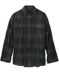 R13 - Camicia A Quadri - Lyst