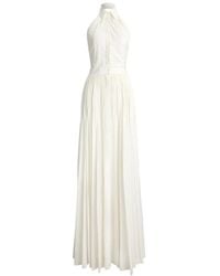 Ralph Lauren - Eldred Pleated Maxi Dress - Lyst