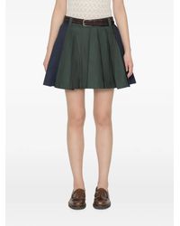 Sea - Odessa Pleated Mini Skirt - Lyst