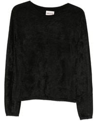 Semicouture - Fine-Knit Long-Sleeve Jumper - Lyst