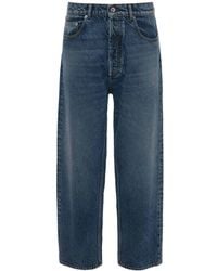 JW Anderson - Cropped Straight-Leg Denim Trousers - Lyst