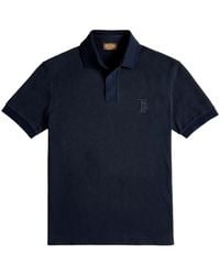 Tod's - Polo Con Logo Bordado - Lyst