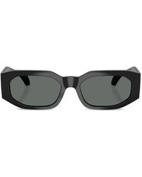 Versace - Geometric-Frame Sunglasses - Lyst