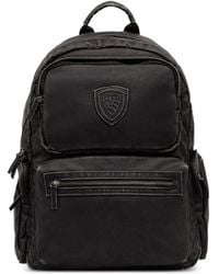 Blauer - Logo-Patch Zip-Around Backpack - Lyst