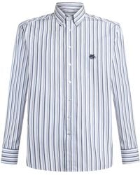 Etro - Camicia a righe - Lyst