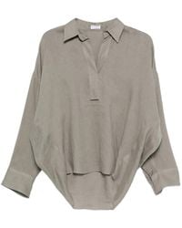 Brunello Cucinelli - Linen Shirt - Lyst
