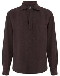 BOGGI - Regular Fit Linen Blend Shirt - Lyst