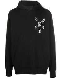 Philipp Plein - Skull Graphic-Print Hoodie - Lyst