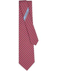 Ferragamo - Cravatta Con Motivo Elefanti - Lyst