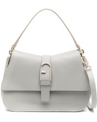 Furla - Flow Leather Tote Bag - Lyst