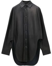 Loewe - Hemd Aus Leder - Lyst