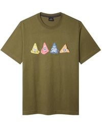 Paul Smith - Graphic T-Shirt - Lyst