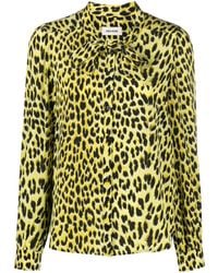 Zadig & Voltaire - Taos Leopard-Print Silk Shirt - Lyst