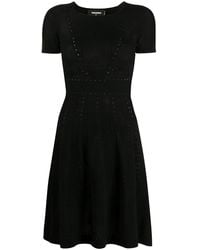 DSquared² - Gebreide Mini-Jurk - Lyst