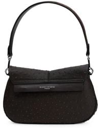 Gianni Chiarini - Medium Helena Round Ostrich-Effect Leather Tote Bag - Lyst