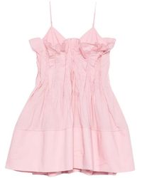 Marques'Almeida - Ruffled-Detail Mini Dress - Lyst