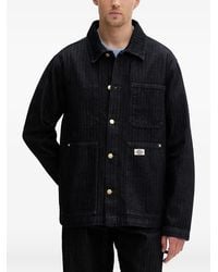 Dickies - Selvedge Herringbone-Pattern Denim Jacket - Lyst