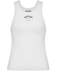 Moschino - Classic Top With Minimalist Design - Lyst