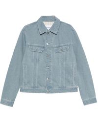 Givenchy - Logo-Patch Denim Jacket - Lyst