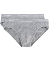 Dolce & Gabbana - Logo Briefs - Lyst