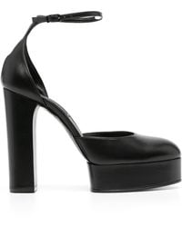 Casadei - Betty 130Mm Platform Pumps - Lyst