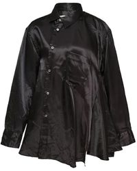 Comme des Garçons - Long-Sleeves Asymmetric Dress - Lyst